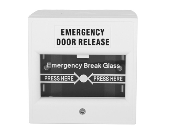 CMMS CS-201 access control power supply unit, side view